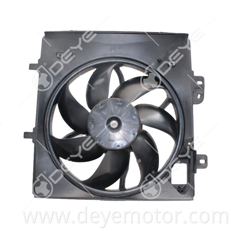 1253.P8 hot selling radiator cooling fan for PEUGEOT207 CITROEN C2 C3 03